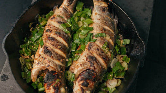 Asian-Style Grilled Fish - Glowen