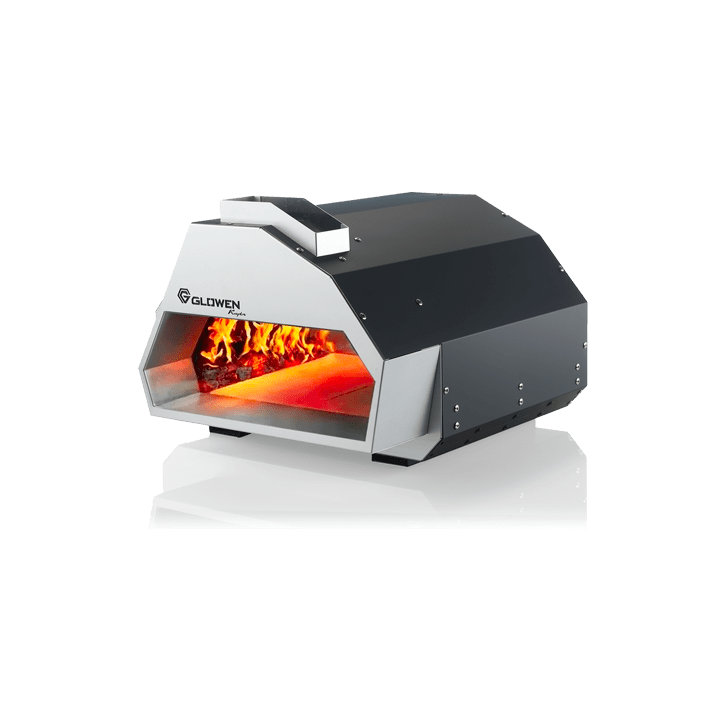 Glowen Raptor Black & Silver Multi - Fuel Pizza Oven - Glowen