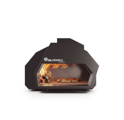 Glowen Diablo Black Wood Powered Pizza Oven