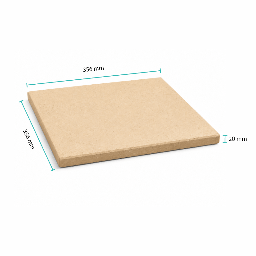 Chamotte baking Stone - Dragon 14" - Glowen