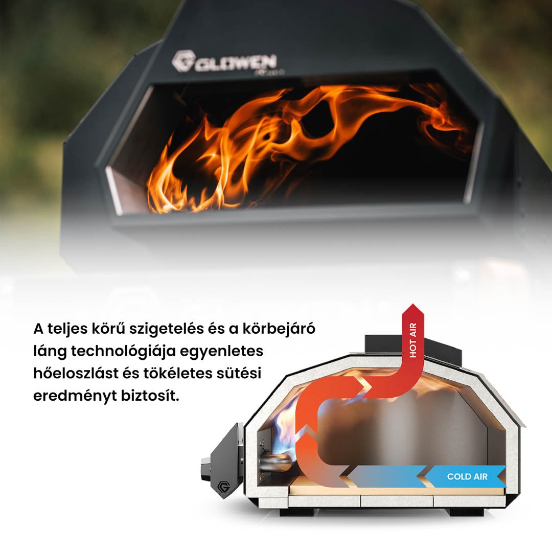 Glowen Raptor 2 Multi-Fuel Pizza Oven - Glowen