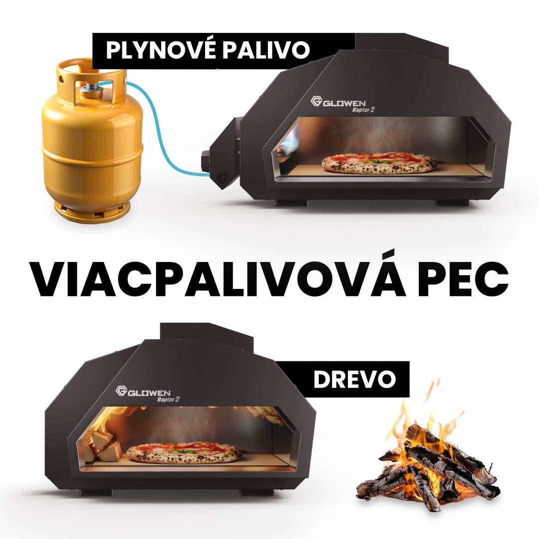 Glowen Raptor 2 Multi-Fuel Pizza Oven - Glowen