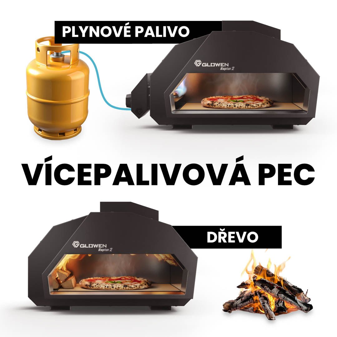 Glowen Raptor 2 Multi-Fuel Pizza Oven - Glowen