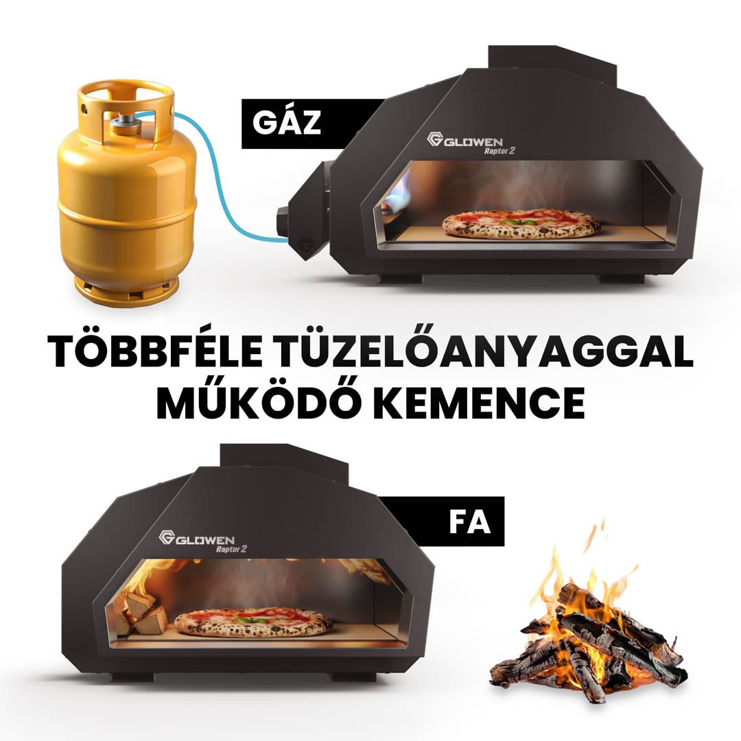 Glowen Raptor 2 Multi-Fuel Pizza Oven - Glowen