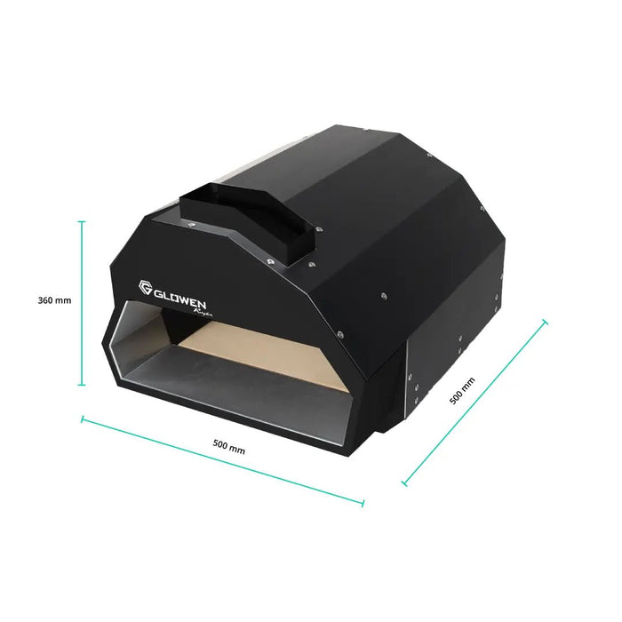 Glowen Raptor Glowen Raptor Black Multi-Fuel Pizza Oven