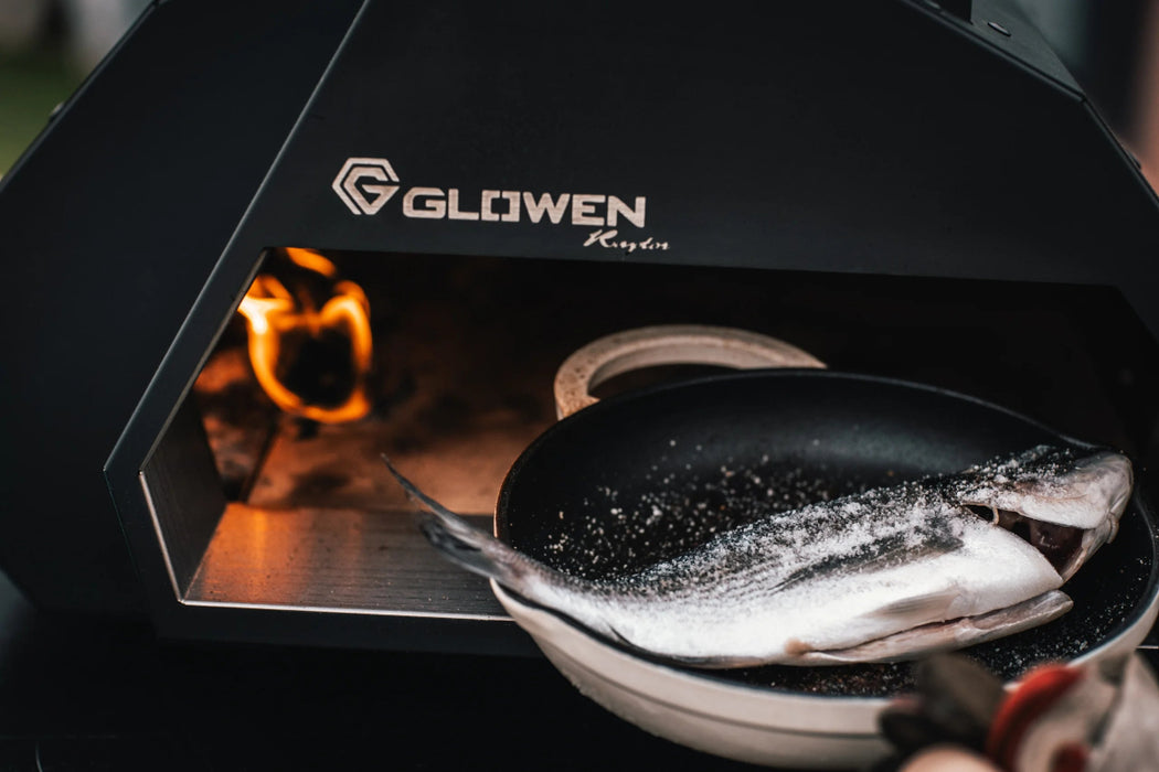 Glowen Raptor Glowen Raptor Black Multi-Fuel Pizza Oven