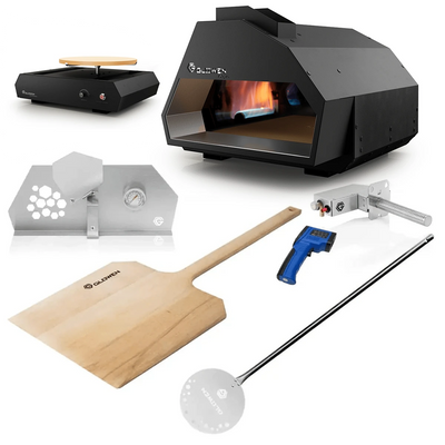 Glowen Raptor Schwarz – Grundausstattungs Set mit automatischer Rotation