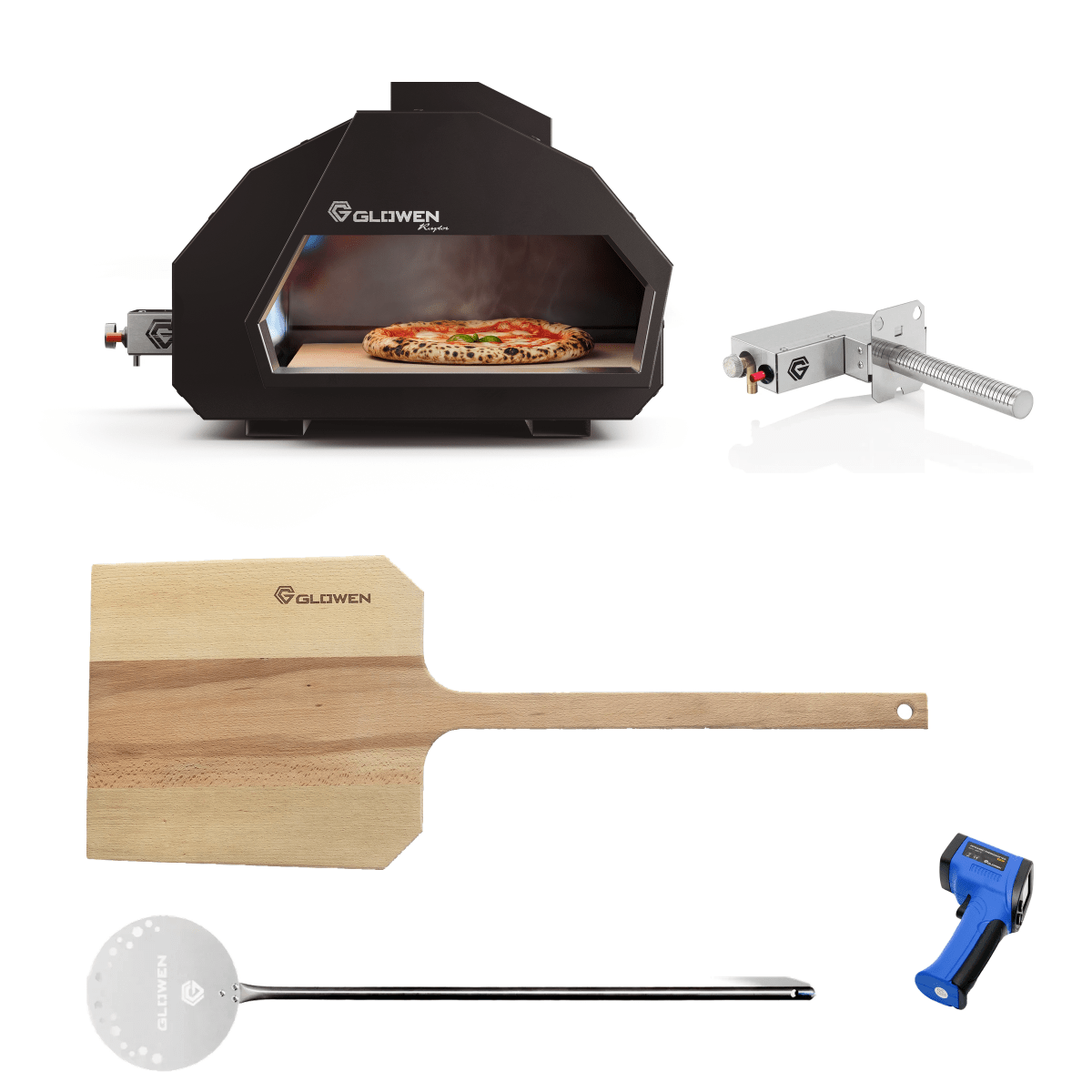Glowen Raptor Black - Gas Starter Pack - Glowen