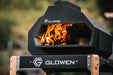 Glowen Raptor Black Multi - Fuel Pizza Oven - Pizza Peel Bundle - Glowen