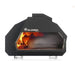 Glowen Raptor Black Multi - Fuel Pizza Oven - Pizza Peel Bundle - Glowen