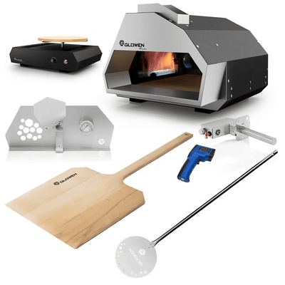 Glowen Raptor Black & Silver - Essential Auto Rotating Bundle