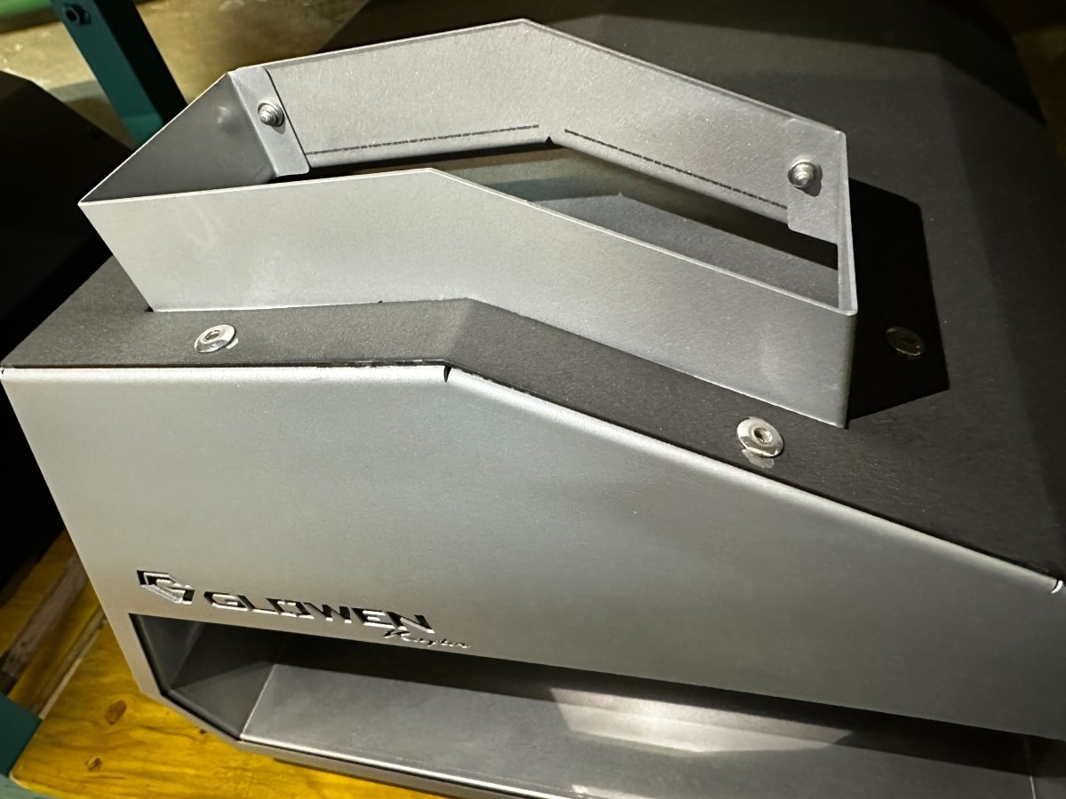 Glowen Raptor Black & Silver Multi - Fuel Pizza Oven - Display model - Glowen