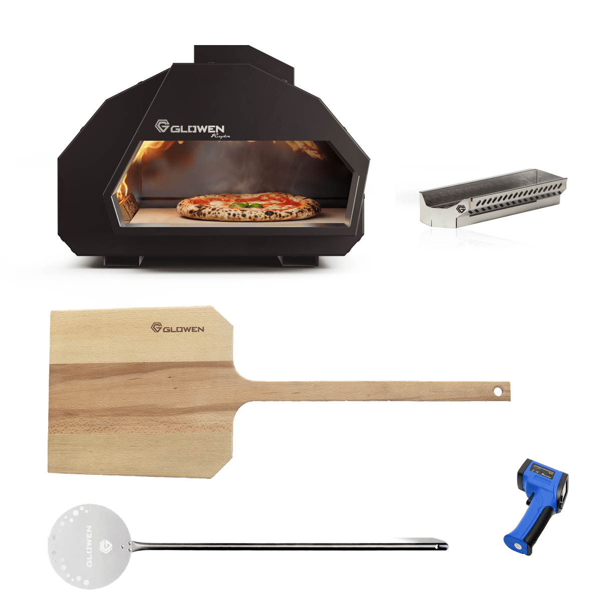 Glowen Raptor Black - Wood Starter Pack - Glowen