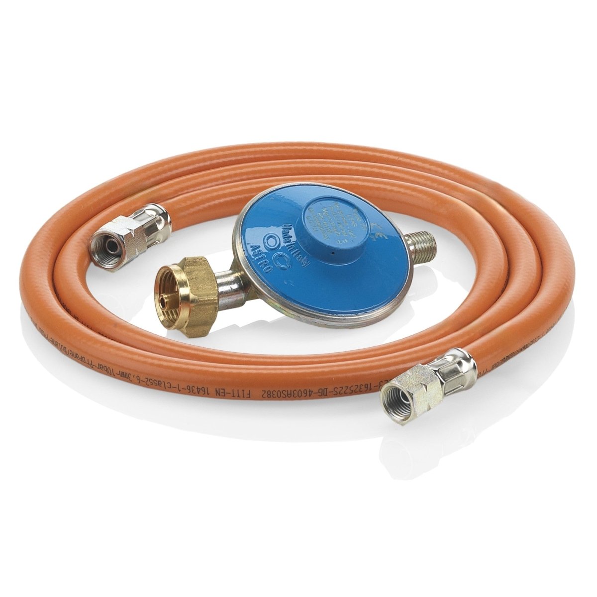 Hose and Gas Regulator 50 mbar - Glowen