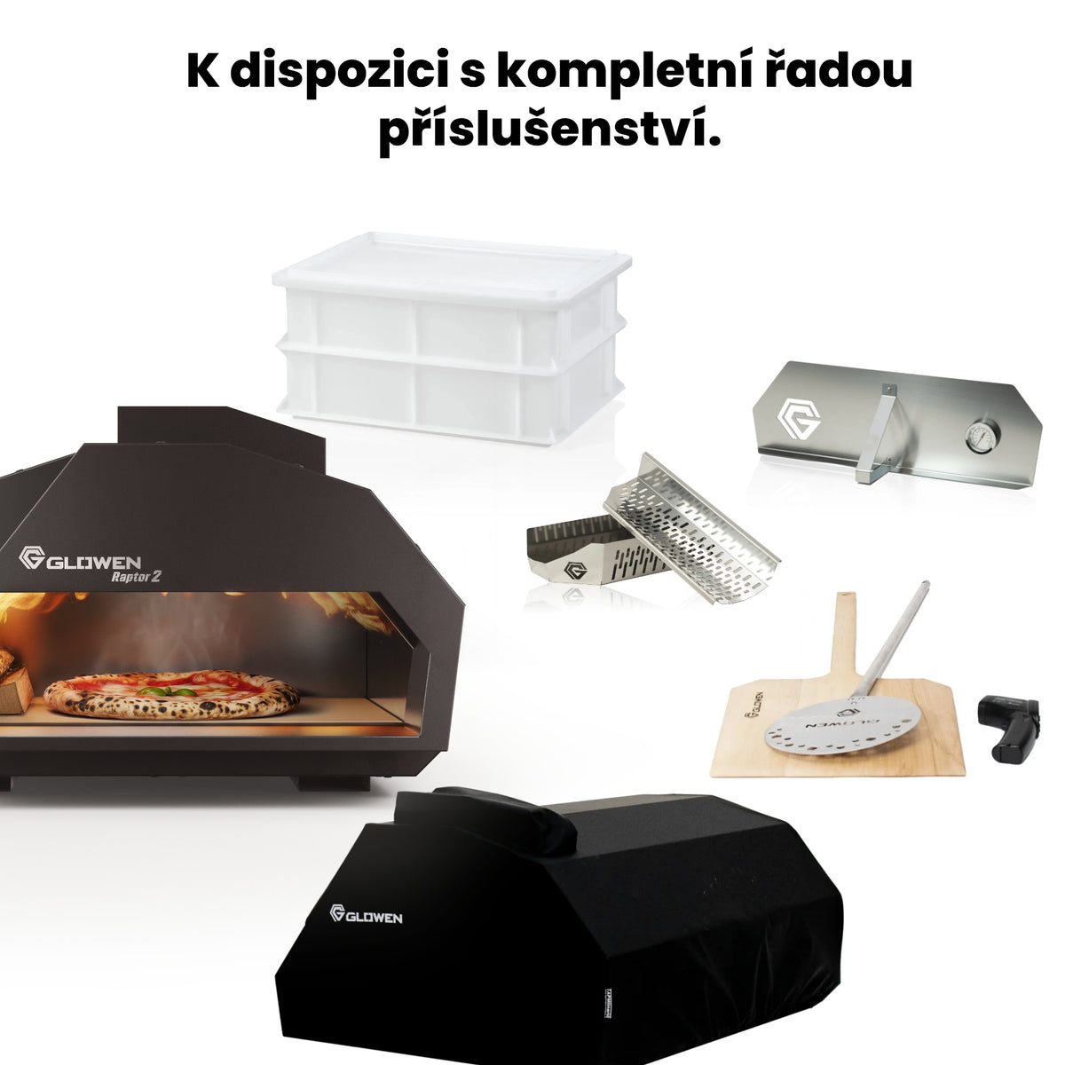 Glowen Raptor 2 Pizza pec na více paliv