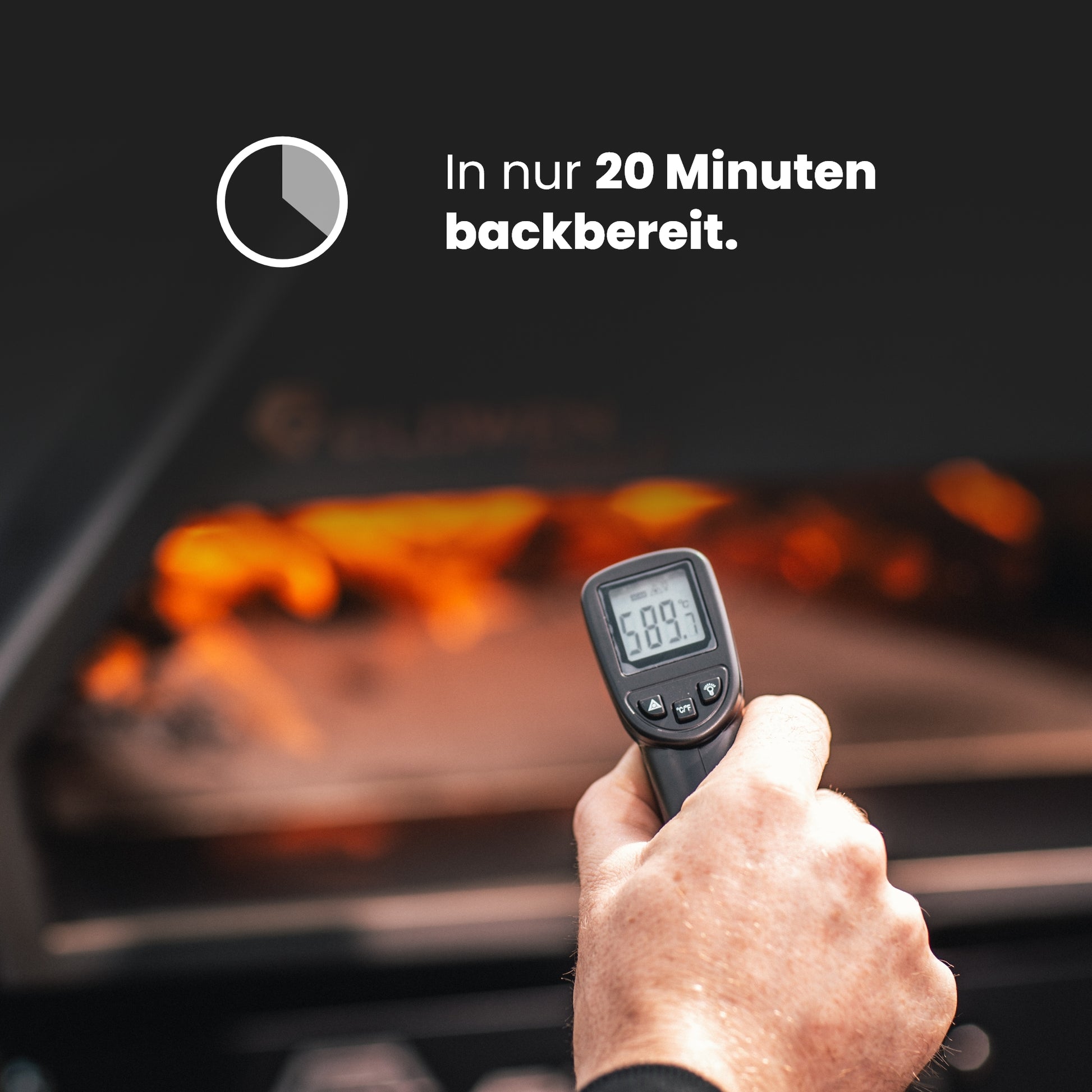 Glowen Raptor 2 Multi-Fuel Pizza Oven - Glowen