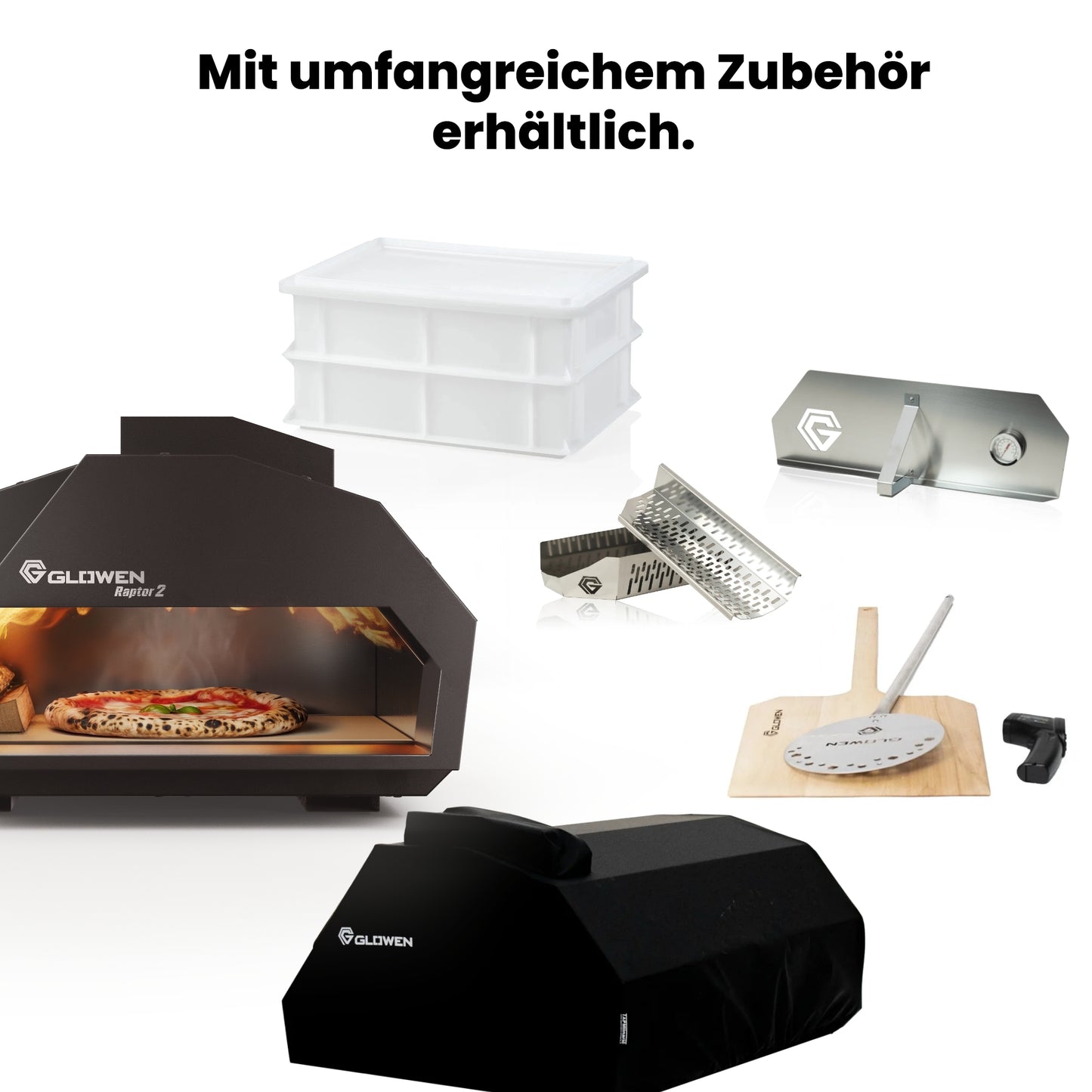 Glowen Raptor 2 Multi-Brennstoff Pizzaofen