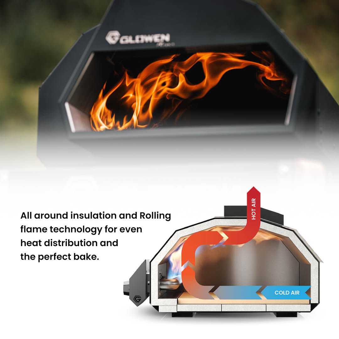 Glowen Raptor 2 Multi-Fuel Pizza Oven - Glowen