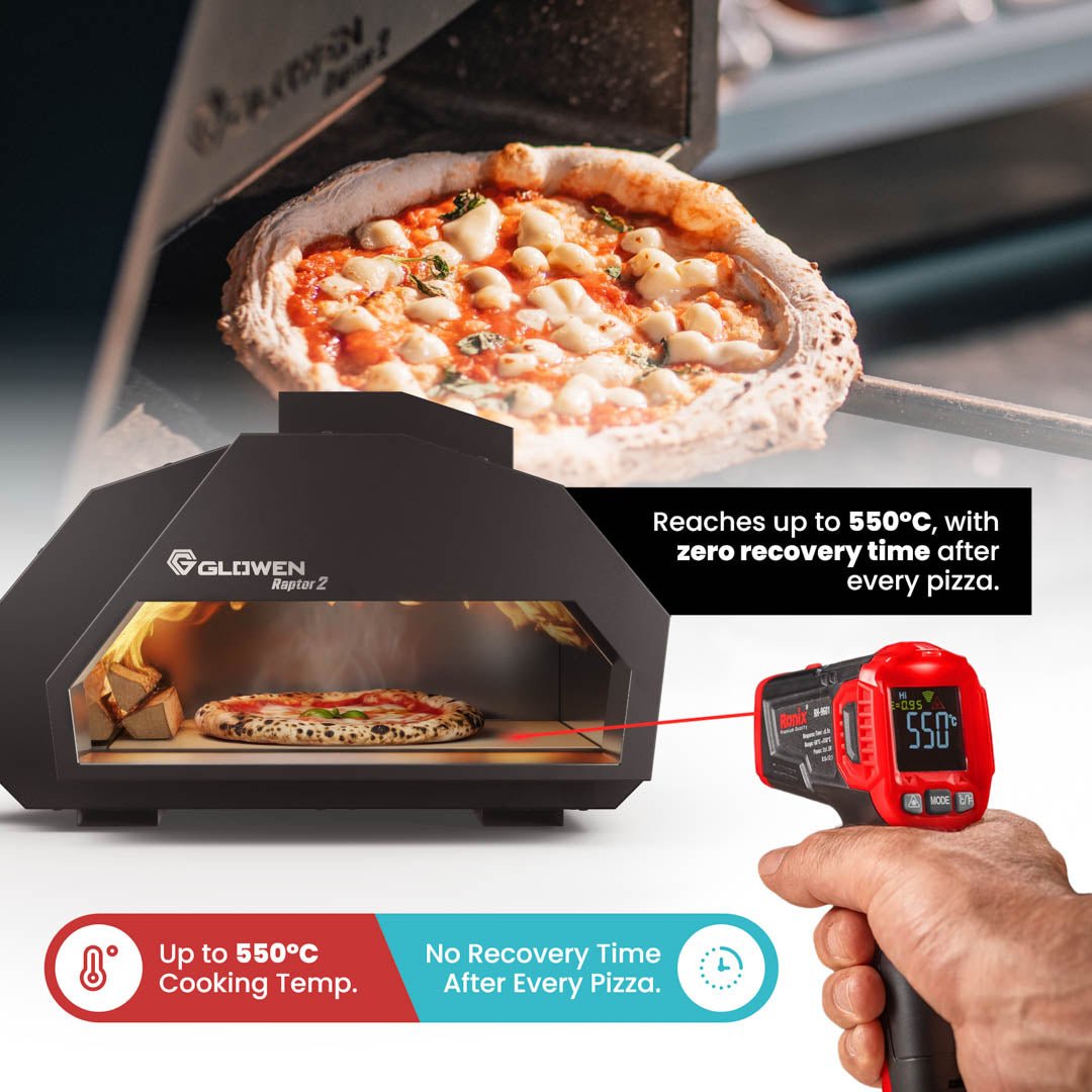 Glowen Raptor 2 Multi-Fuel Pizza Oven - Glowen