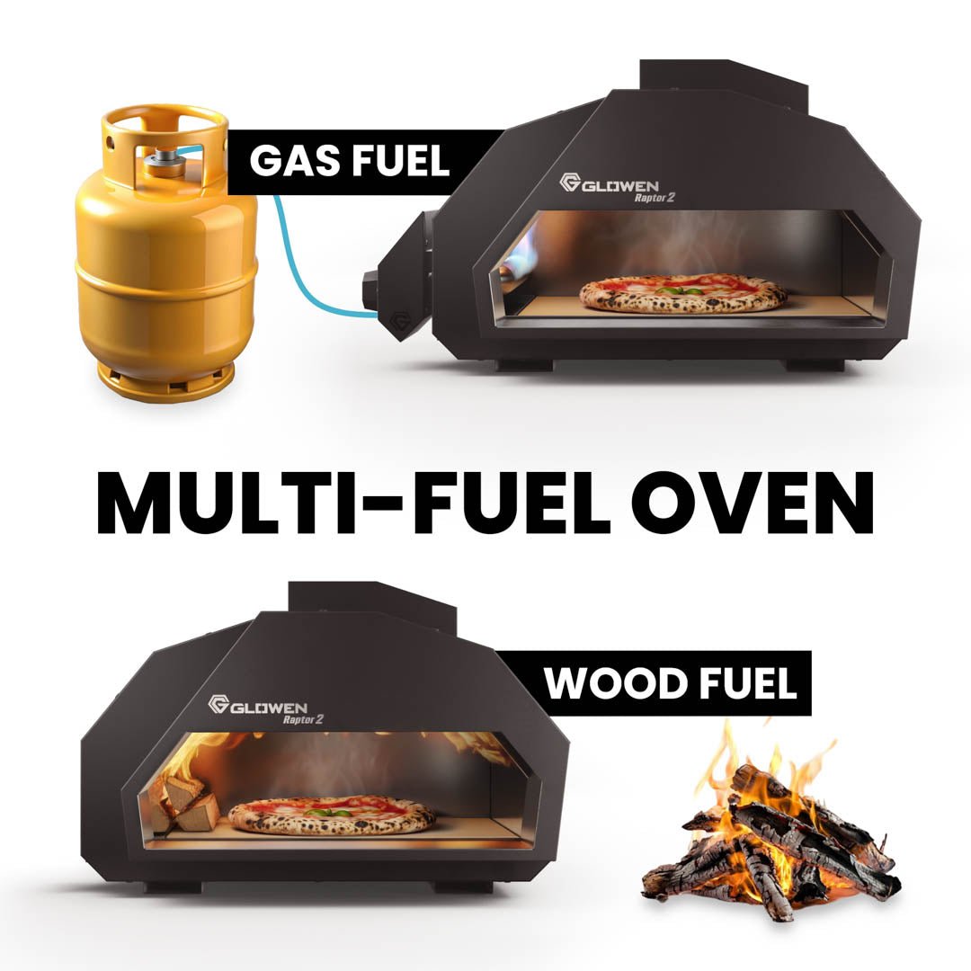 Glowen Raptor 2 Multi-Fuel Pizza Oven - Glowen