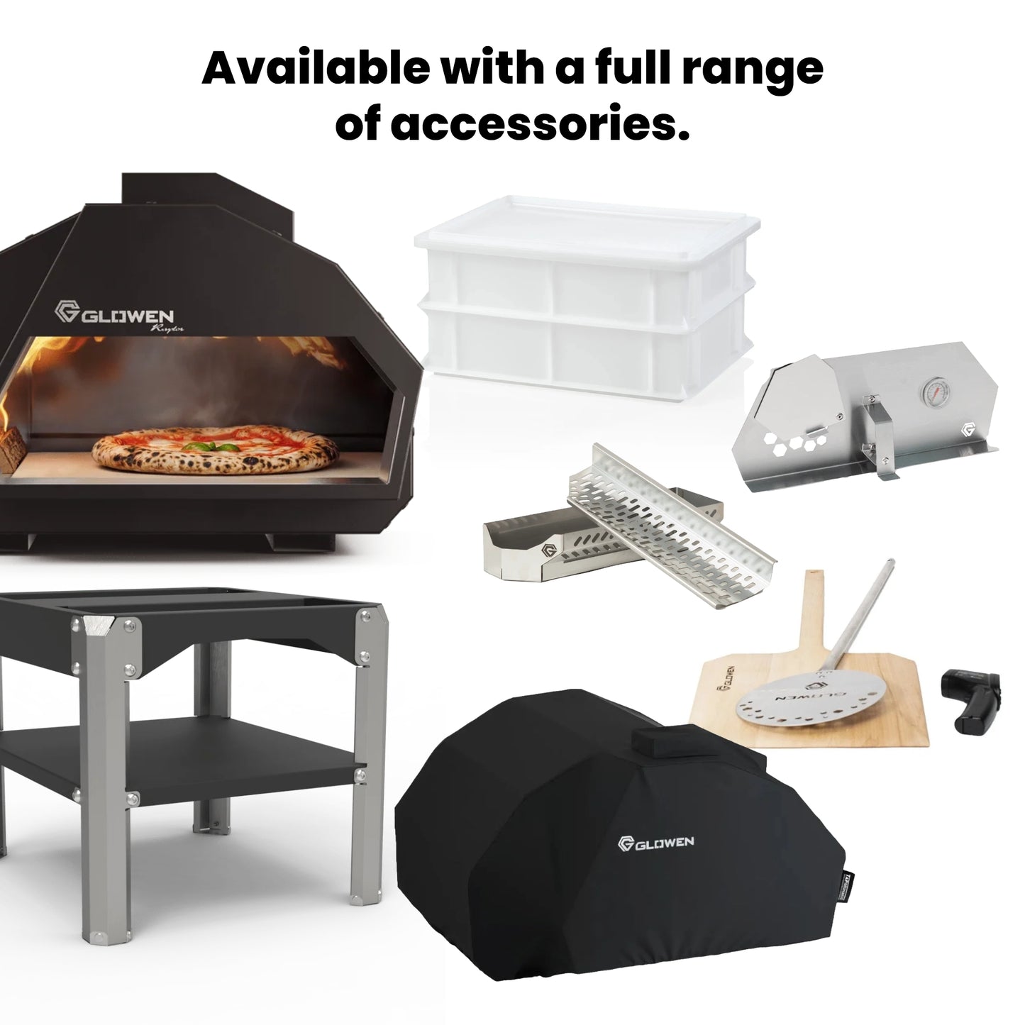 Glowen Raptor Black Multi-Fuel Pizza Oven